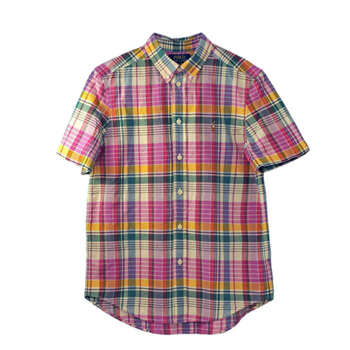 POLO Ralph Lauren ラルフローレンボーイズ 半袖シャツ マドラスチェックシャツ #323905295