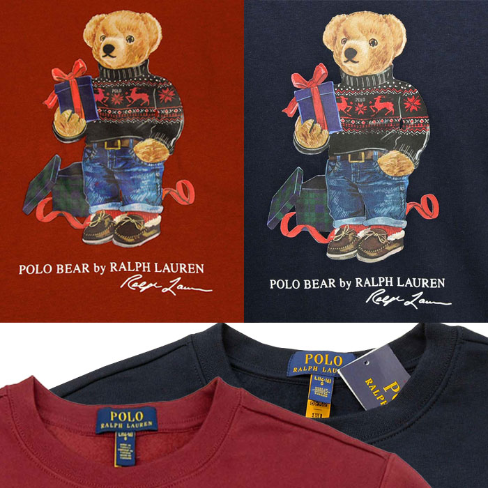 POLO Ralph Lauren ラルフローレン ボーイズ ポロベアー裏起毛トレーナー polobear #323919722