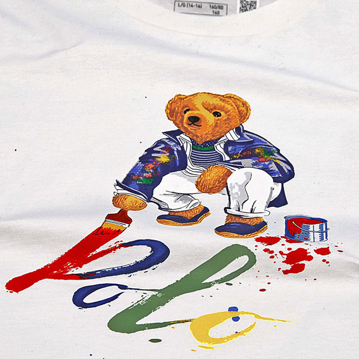 Ralph Lauren POLO BEAR ラルフローレンボーイズ ポロベアー 半袖Tシャツ クマ ペイントベアー 総柄 #323925604 :  323925604 : ポロ.Tシャツの店チープトック - 通販 - Yahoo!ショッピング