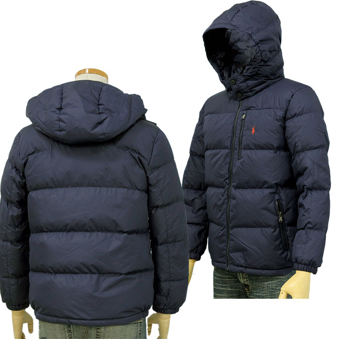 未使用 POLORALPH LAUREN ダウンジャケット　フード　2way 黒 POLO RALPH LAUREN（ポロ・ラルフローレン） ポロ ラルフローレン
