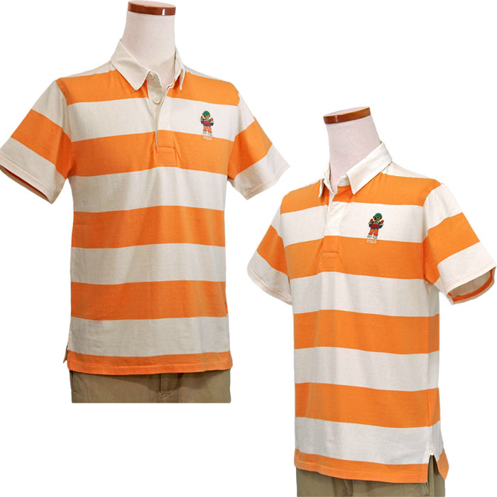 POLO RALPH LAUREN ポロベア ボーダー ラガーシャツ ラルフローレン ポロベア ボーダーラガーシャツ - ラルフ