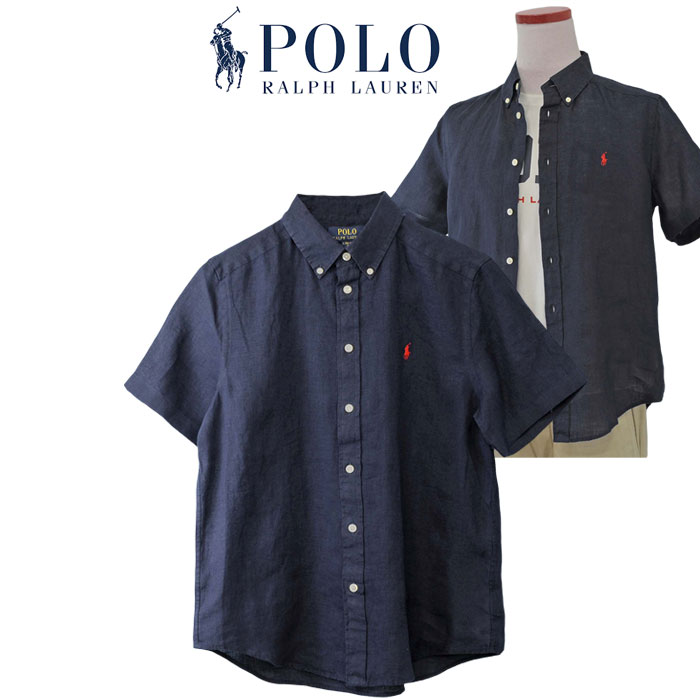 POLO Ralph Lauren ラルフローレンボーイズ 半袖シャツ 麻 リネン ボタンダウン 2025 #323971498 | POLO RALPH LAUREN | 01