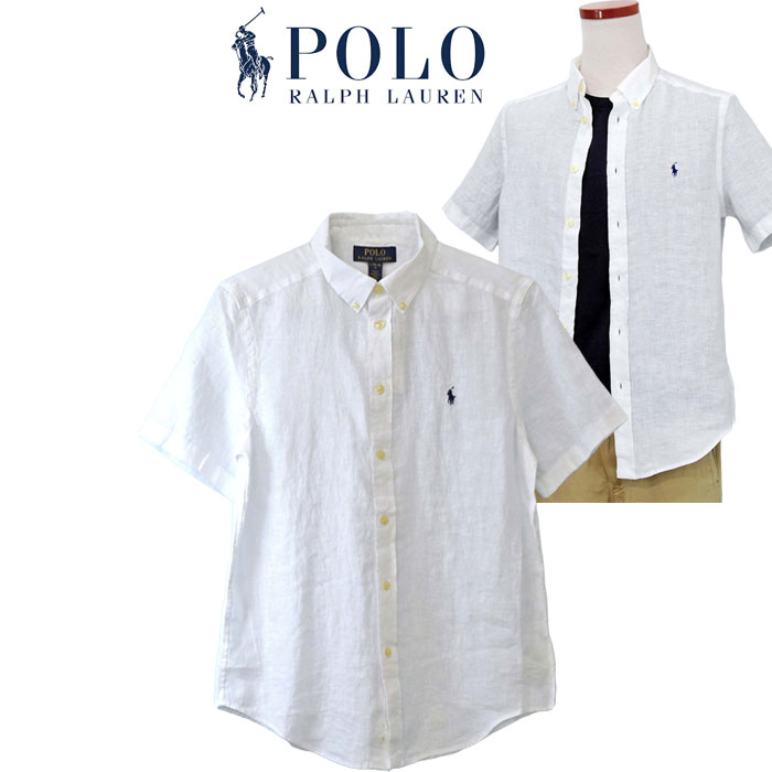 POLO Ralph Lauren ラルフローレンボーイズ 半袖シャツ 麻 リネン ボタンダウン 2025 #323971498 | POLO RALPH LAUREN | 02