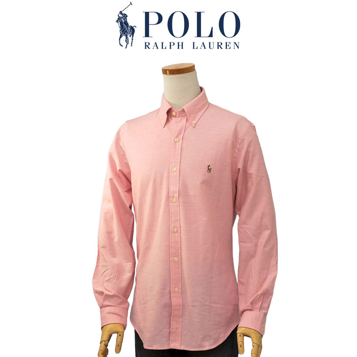 POLO Ralph Lauren ラルフローレン メンズ 長袖オックスフォードシャツ スリムフィッ...