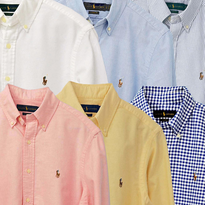 長袖 オックスフォードシャツ ラルフローレン POLO Ralph Lauren ボタンダウン XL XXL LL 3L 大きいサイズ  #710548535