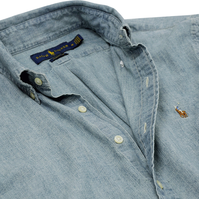 新品⭐︎ラルフローレン シャンブレーシャツ XXL 大きいサイズ POLO RALPH LAUREN Ralph Lauren ラルフローレン メンズ シャツ