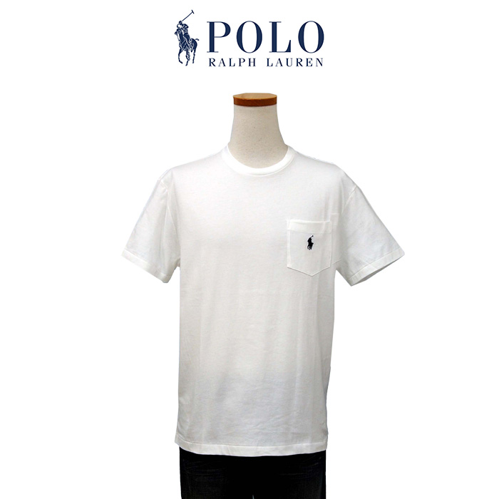 ラルフローレン メンズ  POLO Ralph Lauren 半袖 Tシャツ ポケット付 ベーシック...