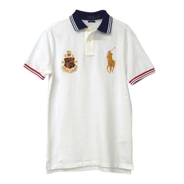 ポロ ラルフローレン POLO Ralph Lauren ビッグポニー 半袖 鹿の子 