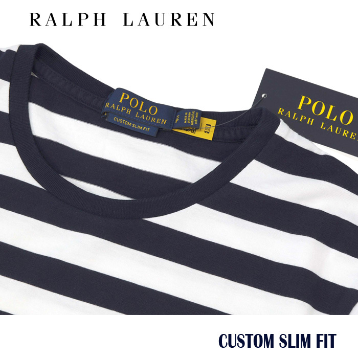 [ラルフ ローレン] Tシャツ 半袖 スリムフィット (5color) ラルフ ローレン] Tシャツ 半袖 スリムフィット (5color) (POLO