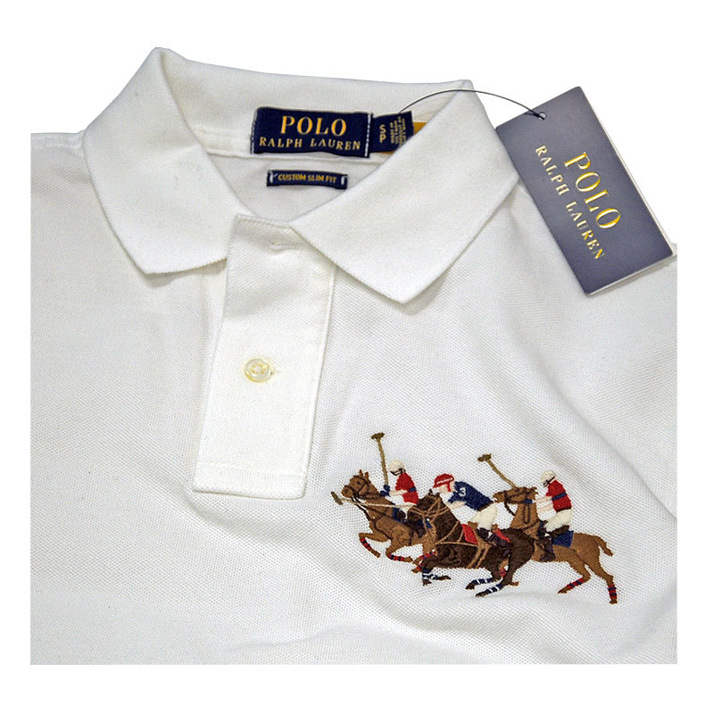 ポロ ラルフローレン ポロシャツ 半袖 メンズ 綿100％ 鹿の子 ブランド 
