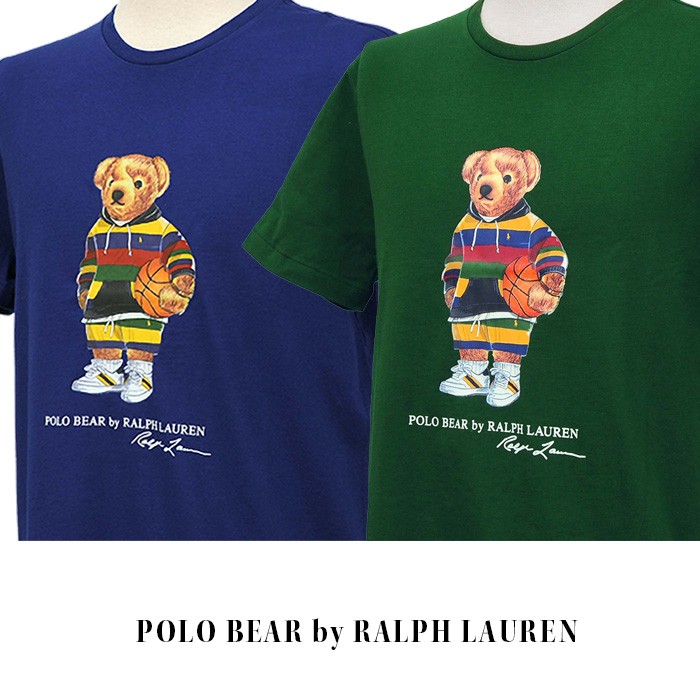 ラルフローレンメンズ POLO Ralph Lauren ポロベアー半袖Tシャツ 父の日 カスタムスリム POLO BEAR クマ #710853310