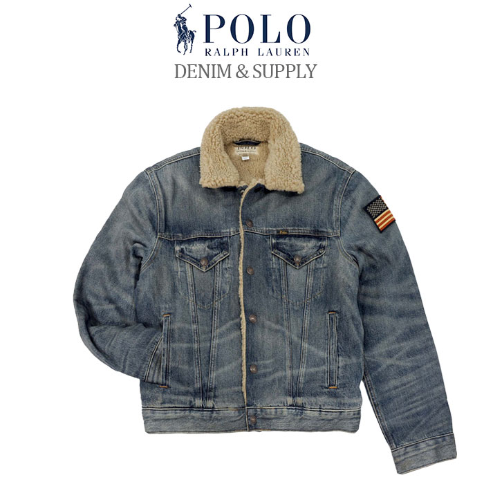 POLO Ralph Lauren DENIM &amp; SUPPLY ラルフローレン メンズ ボア付き ...