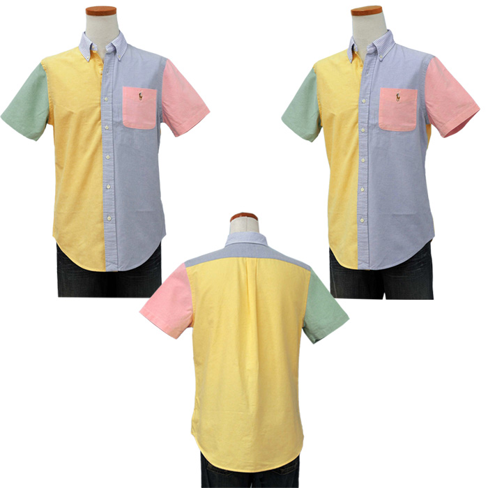 POLO RALPH LAUREN シャツ ワイシャツ 半袖 POLO RALPH LAUREN ポロ ラルフローレン 半袖シャツ メンズ ワン