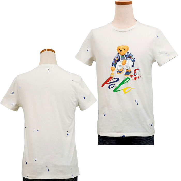 ラルフローレン ♡ポロベアTシャツ　ホワイト Ralph Lauren - ポロベア ポロ ラルフローレン プリント 半袖 T