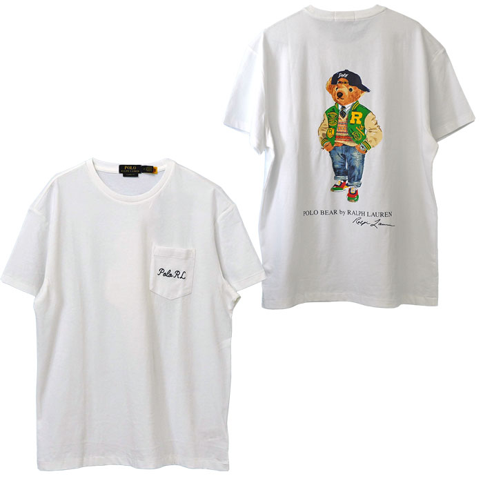 追跡有送料込【Ralph Lauren】 ポロベア バックプリントTシャツ バックプリント POLO RALPH LAUREN(ポロラルフローレン) Tシャツ