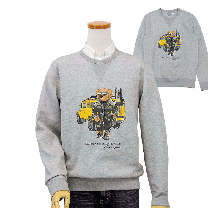 ラルフローレン　スウェット　トレーナー　ポロベア　グレー　美品 POLO RALPH LAUREN（ポロ・ラルフローレン） ポロ ラルフローレン