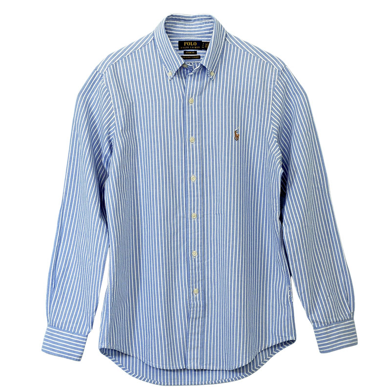 現行タグ❗️Ralph Lauren LAUREN ストライプ 長袖シャツ POLO RALPH LAUREN（ポロ・ラルフローレン） ラルフローレン メンズ