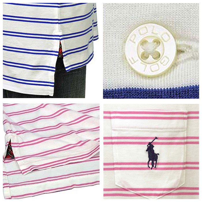 ★美品★2025年モデル POLO　GOLF　ボーダー　ポロシャツ　サイズ　L POLO RALPH LAUREN（ポロ・ラルフローレン） POLO Golf Ralph Lauren
