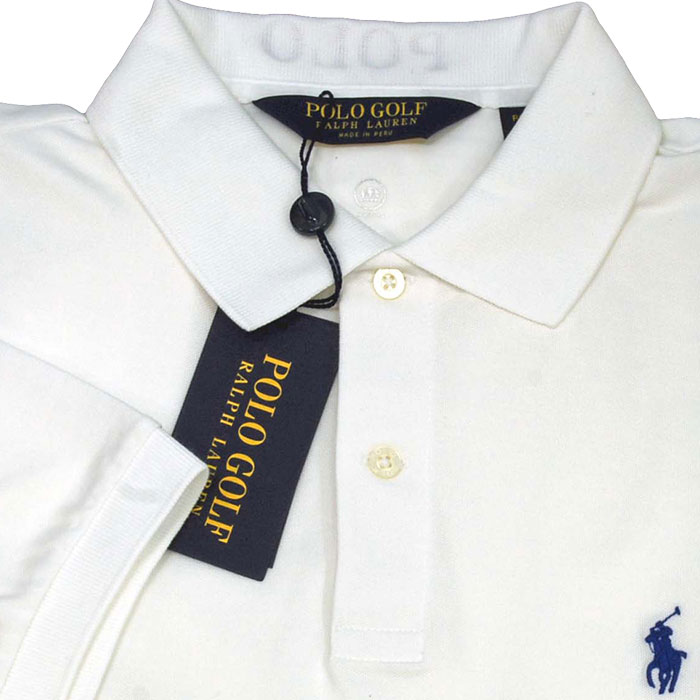 Polo Golf Ralph Lauren ホワイトポロシャツ Sサイズ RLX Ralph Lauren ラルフローレン ゴルフ ウェア ポロシャツ