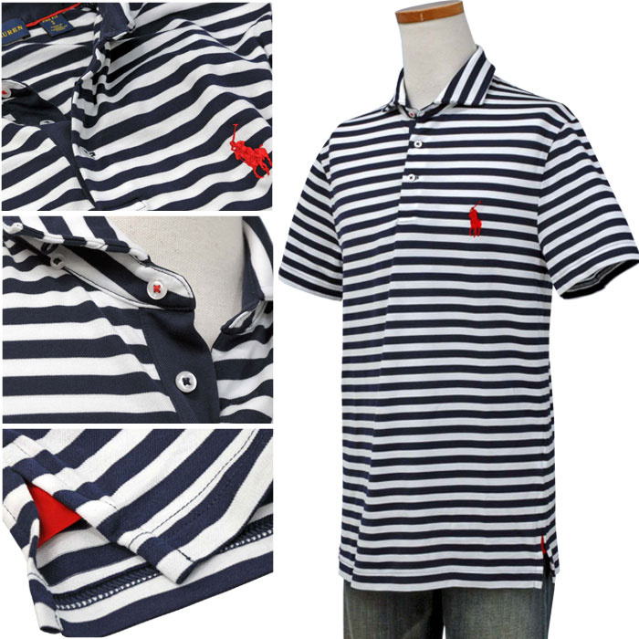 RLX）テーラード フィット Polo ベア ジャージー ポロシャツ