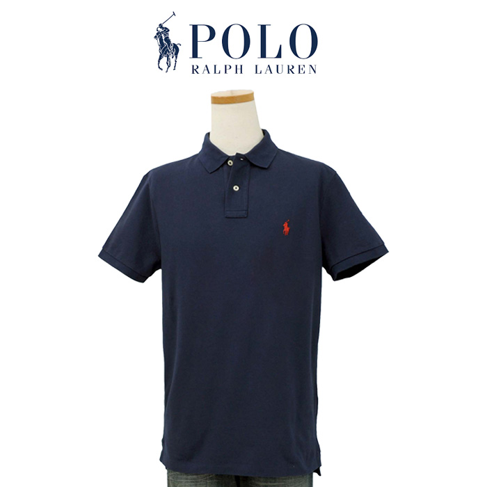 Polo Ralph Lauren  ラルフローレン メンズ ポロシャツ 半袖 鹿の子 カスタムスリ...