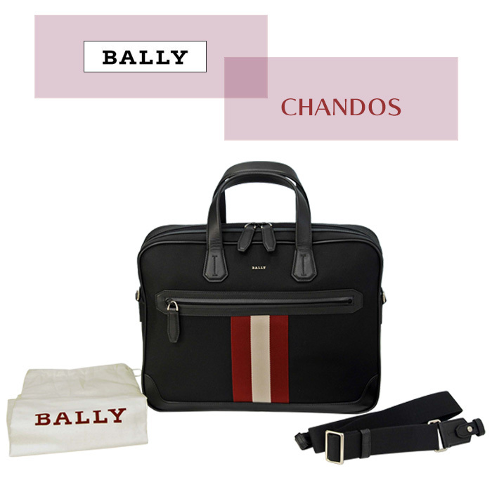 BALLY バリー トラベル ビジネスバッグ ショルダー かばん CHANDOS