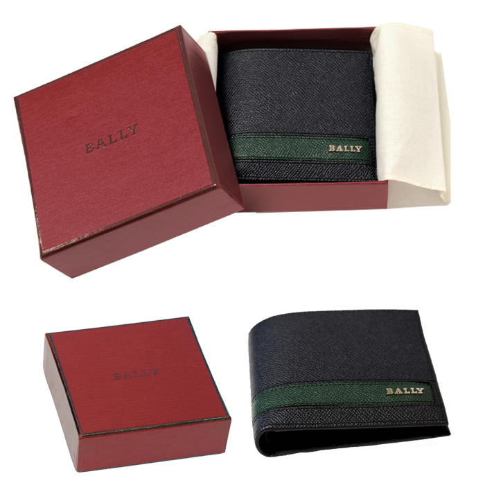 Bally（バリー） BALLY LYITE 二つ折財布 小銭入れ ギフトボックス入