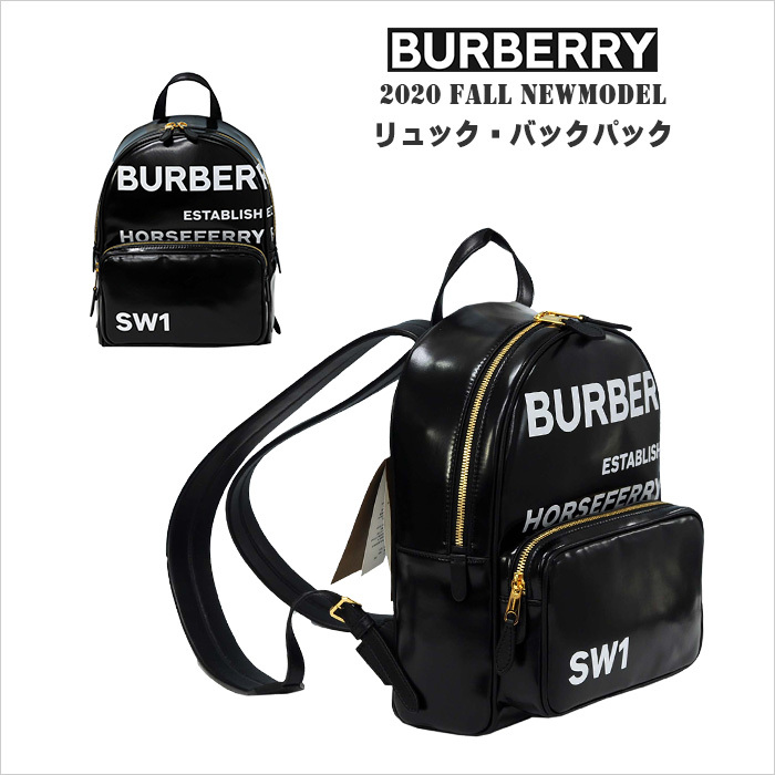 バーバリー BURBERRY バックパック リュック バーバリー ロゴ 新作