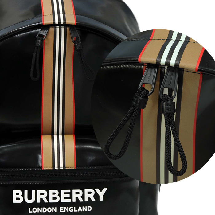 バーバリー BURBERRY バーバリーリュック ストライプ ロゴ バック