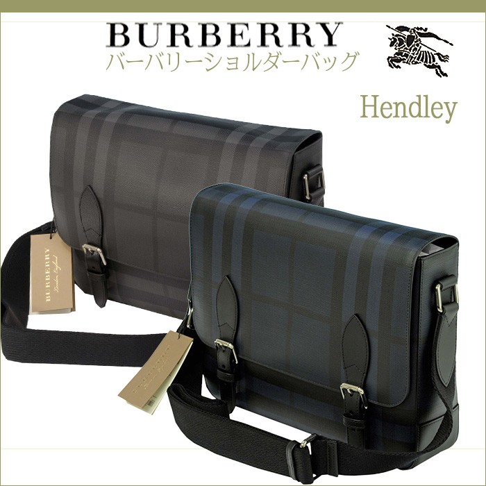 バーバリー メンズ BURBERRY　Hendley ショルダーバッグ メッセンジャーバッグ 送料無料　 #4031568、4056888