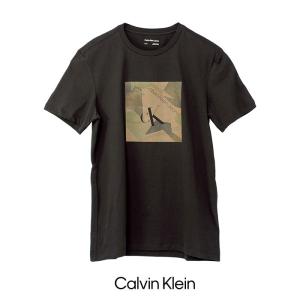 カルバンクライン Calvin Klein Jeans CKロゴカモフラプリント 半袖Tシャツ 20...