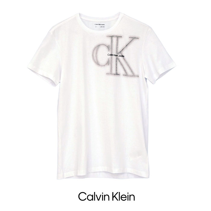 カルバンクライン Calvin Klein Jeans CKロゴプリント 半袖Tシャツ