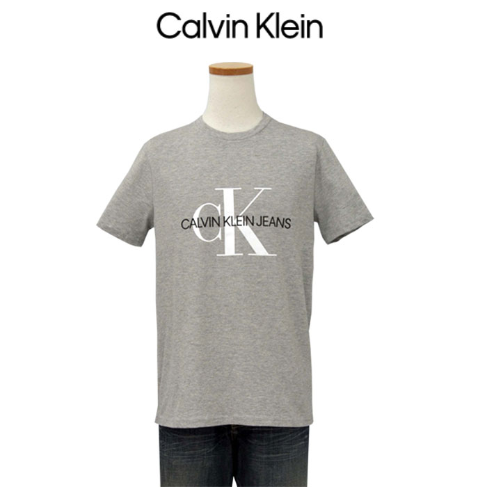 Calvin Klein Jeans メンズ 半袖 Tシャツ CKロゴT CK #41q9138 カ...