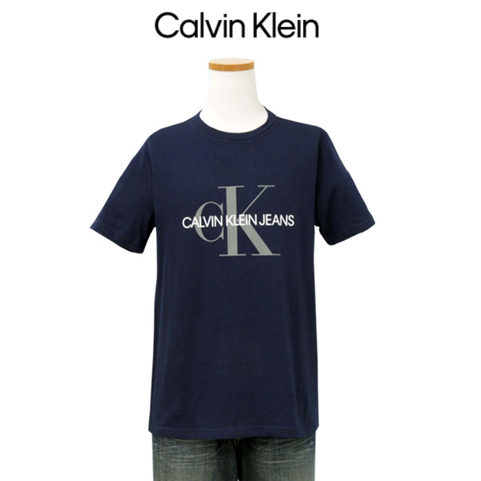 Calvin Klein Jeans カルバンクライン メンズ 半袖 Tシャツ CKロゴT CK #41q9138｜cheap-tock｜02