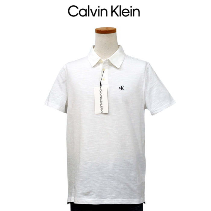 ポロシャツ カルバンクライン Calvin Klein Jeans  CKロゴ刺繍 半袖ポロシャツ 父の日 #41vm210｜cheap-tock｜02