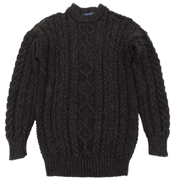 ガンジーウーレンズ Guernsey Woollens アラン セーター  ウール Aran Sweater イギリス直輸入品  送料無料 #gwm-001｜cheap-tock｜04