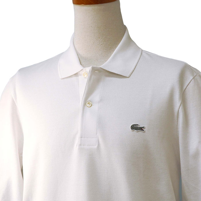 LACOSTE ラコステ L1312/L1313 長袖ポロシャツ 鹿の子 世界流通