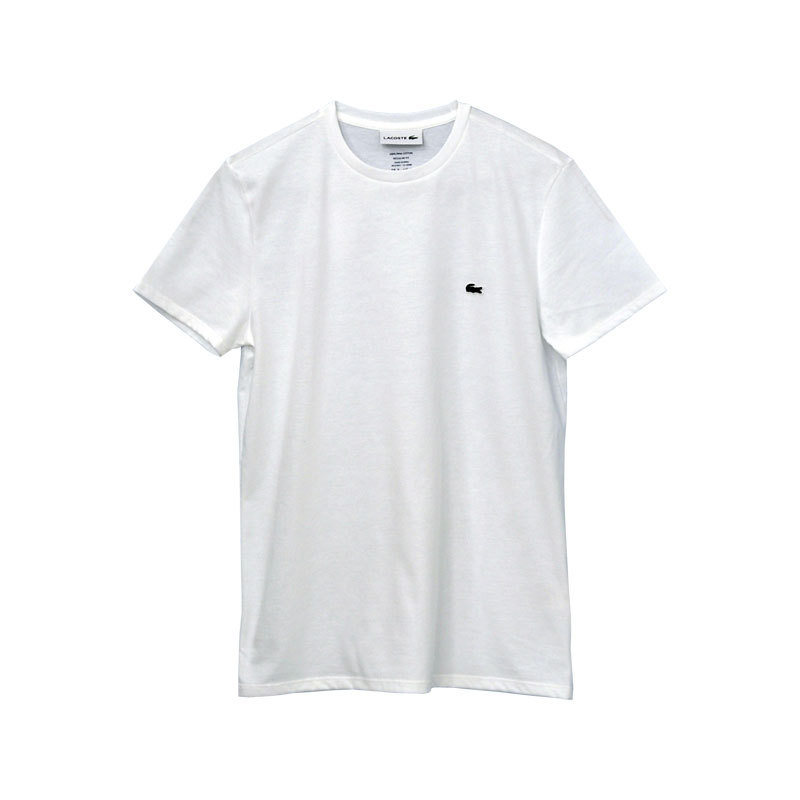 Lacoste ラコステ メンズ ワンポイント半袖Tシャツ 大きいサイズ XL PIMAコットン #th-6709-51