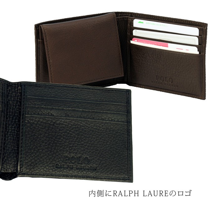 ラルフローレン POLO Ralph Lauren 財布 二つ折り ギフトボックス 