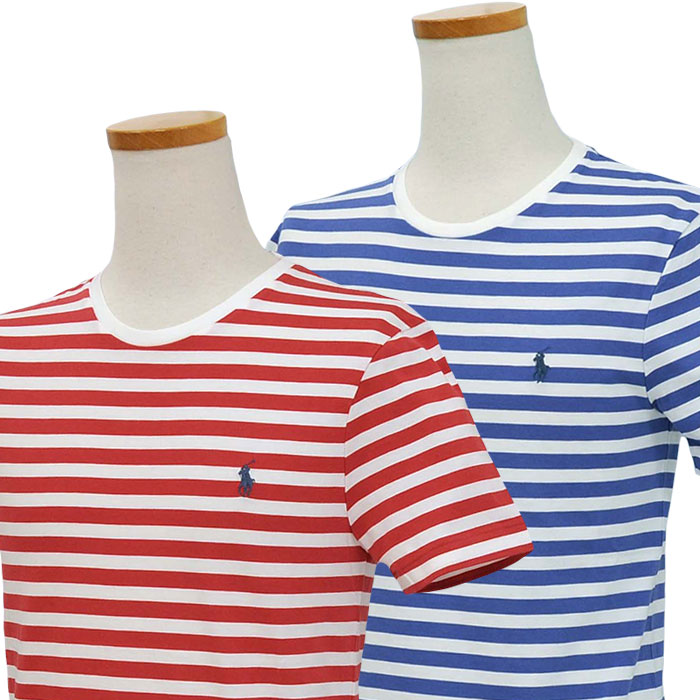 ✨新品✨ポロラルフローレン　リブポロ　ボーダー半袖 POLO RALPH LAUREN / ポロ ラルフローレン ボーダー柄 半袖