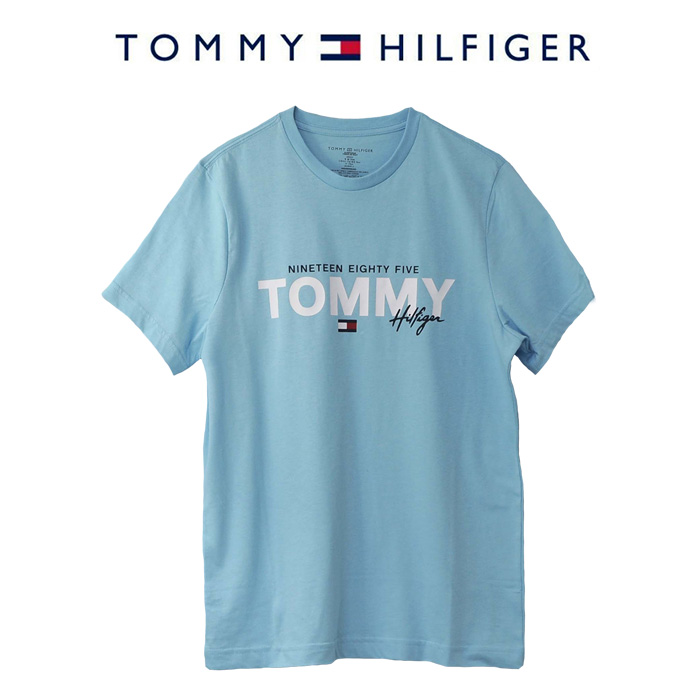 Tommy Hilfiger トミーヒルフィガー ロゴプリント 半袖Tシャツ メンズ 大きいサイズ ギフト 半T ネコポス　#09t3954｜cheap-tock｜03