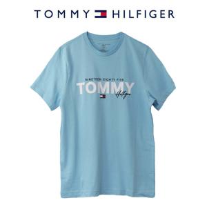 Tommy Hilfiger トミーヒルフィガー ロゴプリント 半袖Tシャツ メンズ 大きいサイズ ...