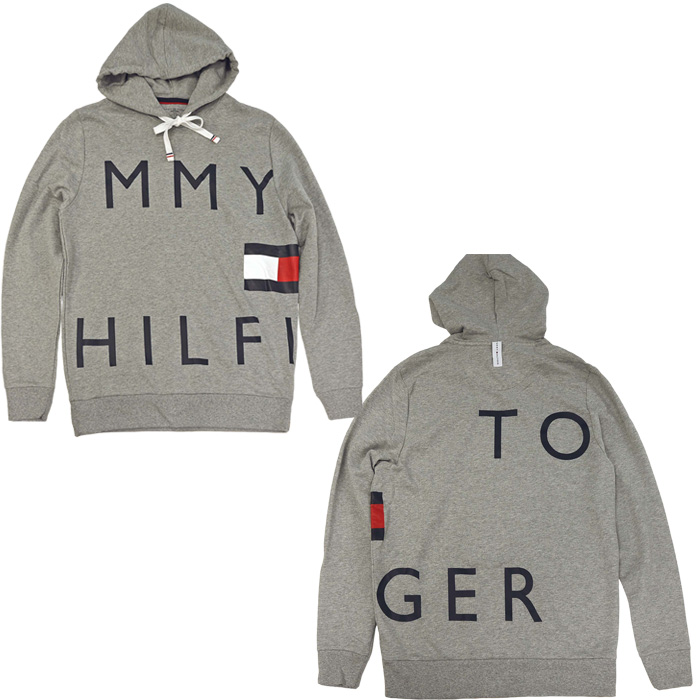 Tommy Hilfiger トミーヒルフィガー メンズ 長袖 パーカー ビッグロゴ フード ギフト  #09t4033｜cheap-tock｜02