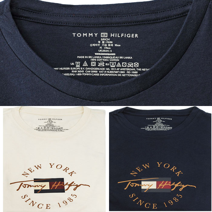 TOMMY HILFIGER（トミー・ヒルフィガー） メンズ 長袖プリントTシャツ