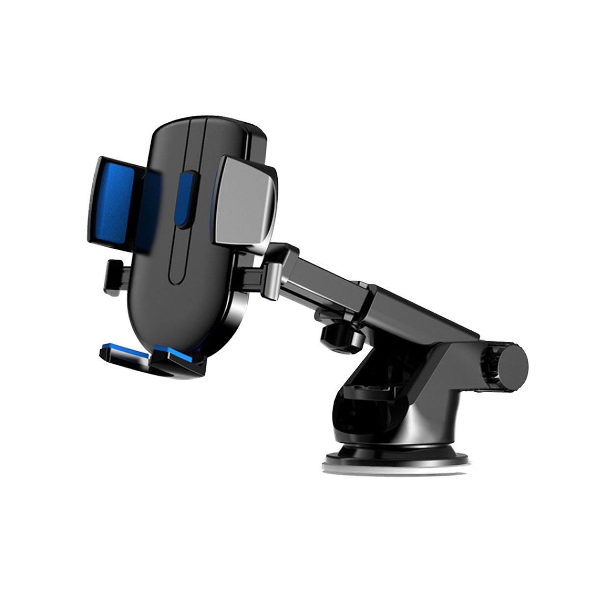 スマホホルダー 車載ホルダー スタンド 車用 吸盤 スマートフォン ワンタッチ 脱着可能 伸縮アーム iPhone Android | ブランド登録なし | 02