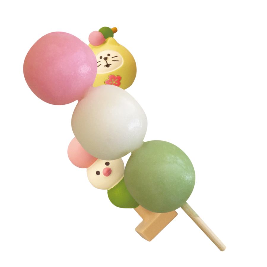 DECOLE（デコレ） 文鳥だんごぼんぼり(2個セット) おいしいひなまつり