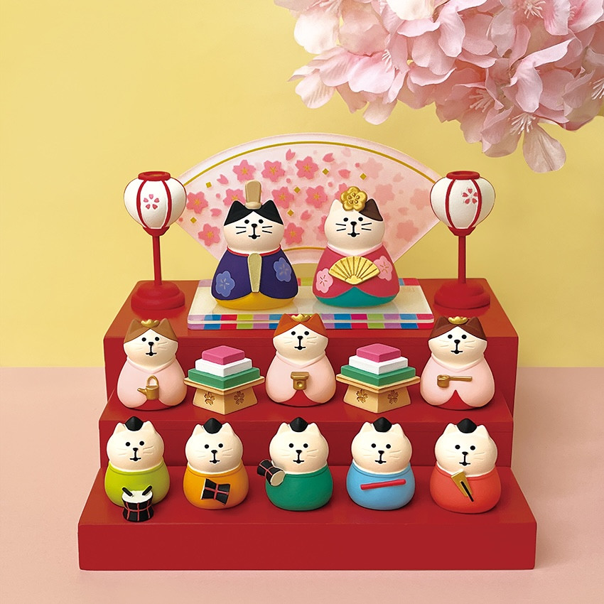 DECOLE（デコレ） にぎわい五にゃん囃子 にぎやかなごやかひなまつり