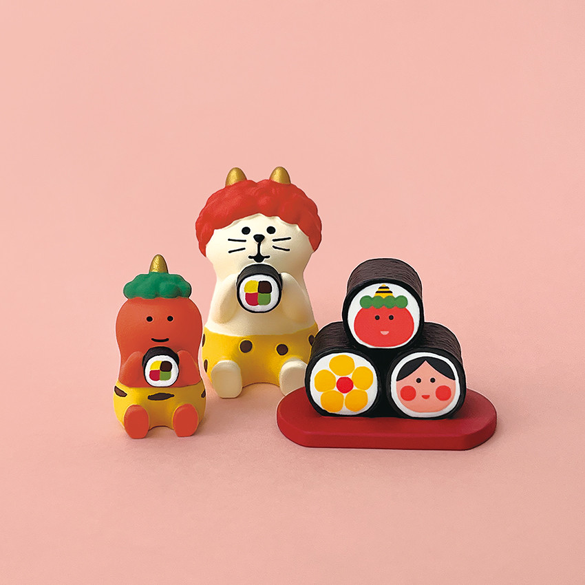 DECOLE（デコレ） 鬼っこ猫 恵方巻 まったり節分会 コンコンブル