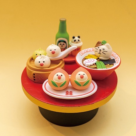 コンコンブル　祝い膳　レア　decole DECOLE（デコレ） 中華テーブル 中華料理コンコン飯店 コンコンブル