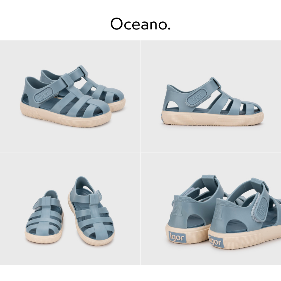 【26SS新作】サンダル | igor イゴール 【正規輸入品】ベビー キッズ サンダル スペイン Bay ベイ ベルクロ マジックテープ | igor | 06